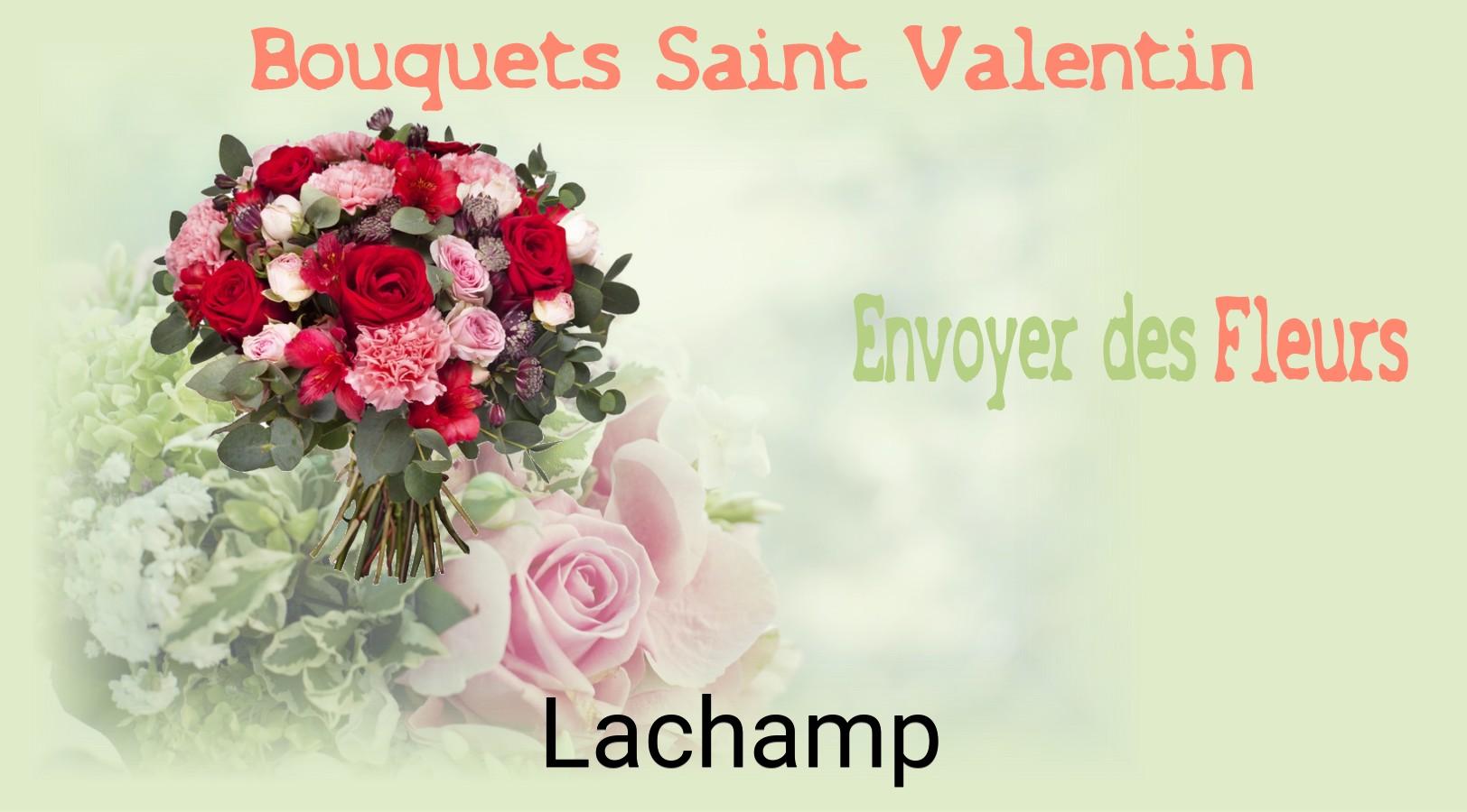 Roses de Saint-Valentin livrées à Lachamp